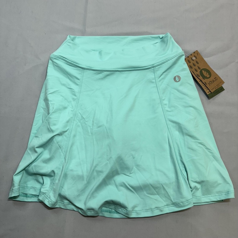 Donajo Skort Womens Size 1 Green Athletic Tennis Golf Moisture Wicking